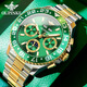 La nouvelle montre mécanique entièrement automatique multifonctionnelle Lumineuse Afficée Perpetual Calendar Men de montre masculine Classement Top Ten Top Ten Top Ten Top Famous Watchs 3271 Ceinture en acier Blue Men