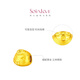 Chow Tai Fook Soinlove Little Golden Snake Petite Rich Rich Snake Année de l'année du zodiaque Full Golden Gold Fortune Perle [Facultatif] VR1429 avec bracelet