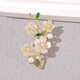 Jianlu New Chinese Style Plum Blossom Brooch High-end Flower Branch Corsage New Personalized Pin Cheongsam Jacket Ancient Style Accessories Plum Blossom Brooch