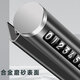 Dipur mobile phone number plate temporary parking plate mobile phone number plate aluminum alloy car parking plate car supplies black