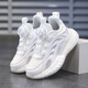 
SNOOPY Snoopy Children's Shoes Children's Sports Shoes Summer Refreshing Breathable Small White Shoes Men's and Girls Single Mesh Shoes 0011 White 32