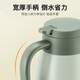 SUPOR thermos kettle household large-capacity kettle 316L stainless steel vacuum thermos bottle hot water kettle thermos boiling water bottle white