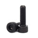 Jinchao 12.9 grade anti-thread hexagonal screw left thread bolt anti-wire cylindrical head screw M4M5M6M8M10M12M16 M10*20 (5 pieces)
