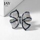 Jay bow brooch, high-end female corsage, birthday gift for mother, mother-in-law, elders