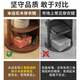 木屋记全身镜落地镜家用挂衣架一体镜子可旋转衣帽试衣镜卧室实木穿衣镜 大号-旋转款2层-胡桃色-
