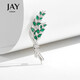 Jay wheat ear brooch, high-end female corsage brooch, birthday gift for elders, mother and mother-in-law