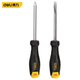Deli Magnetic Screwdriver Set Slotted Cross Screwdriver with Magnetic Household Multi-Function Torx Screwdriver Flat-Blade Screwdriver Magnetic Screwdriver 2-piece Set DL620102