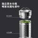 iHt Thermos Cup für Männer Edelstahl große Kapazität Tee Wasser Trennung kaltes Wasser Tasse Gravur Geschenk Custom Printing Logo Flaggschiff -Temperaturmessung [Senden Sie Cup Set Cup