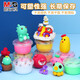 Lumière du matin (M / G) JKE03976 MENGMENG FEIXIA 12 COLOR 4D Ultra Light Clay Color Clay 4D Plasticin Clay's Children's Handmade Education Toys Boîte simple (Donner 1 caoutchouc)