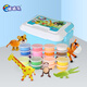 
[70% new] Peipele plasticine clay clay color mud space mud, boy and girl toys, children's day gifts 24 colors light mud, elementary school students' creative children's art class handmade DIY storage box set, set of creative DIY storage box for children's art class for primary school students.