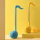 Otamatone Minghe Electric Electronic Tadpole Medium Erhu Instrument Children Beginner Music Enlightenment Teaching Gift White Medium