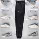 Li Ning sweatpants men's 2023 winter new fitness series straight warm plus fleece casual versatile slut pants AKLT795 AKLT795-3 black L/175