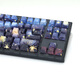 Belly Spirit Mk870 Obsidian Starry Sky Side Carving Customized Mechanical Keyboard Kabel Wireless Bluetooth Full Key Hot Swap DIY Customized RGB Office Game Obsidian Starry Sky Side Carving Drei-Mode (Wired Wireless Bluetooth) Tee Roller 87 Keys
