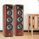 JBL Studio690 Serie Altavoces de audio Centa en el hogar Hifi Salón de estar Combinación de audio de audio Audio Audio Hi-Fi Studio698 Color/par de madera clara