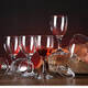 Louqu thickened glass red wine glass set household goblet wine glass decanter tall white wine glass hotel 120ml (12 pieces) about 2.2 taels
