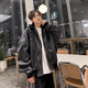 7 excellent products casual quilted warm jacket men's autumn and winter handsome hunting jacket fake two-piece outdoor hooded baseball uniform top GWHG-MY31 black and gray quilted XL 170-175cm 155-180Jin Jin equals 0.5 kg
