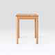MUJI solid wood desk/(with drawer) table natural color width 120* length 60* height 75cm
