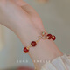
Three Life One Life Fu brand retro feel ins bestie gift bracelet new style M1476 [Bow Bracelet]