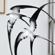 Mr. Nanchu's new Chinese style ornaments and crafts home living room entrance study bedroom decoration house moves and moving gifts Fuyan Zhaocai about 24.5*8*44cm