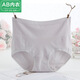 AB underwear women 2 packs high waist thin sexy markless high elastic hip lifting buttocks shaping modal belly boxer pants D829 [2 packs] mixed color, average size 90-135 Jin [Jin equals 0.5 kg]