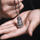 Pt.Charm new Pt950 platinum pendant Flame Guanyin men and women same style platinum peace pendant three-dimensional Buddha necklace. If it is not in stock, it can be customized. Take 10g as an example