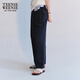 Teenie Weenie [beinhaltet Leinen] Bären Sie die Sommer -Entspannung der Frauen, die einfache Hose Navy Blue s (160)