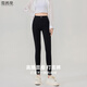 Shercehman leggings for women with spring and autumn high waisted feet versatile slim and thin tight pencil magic black pants