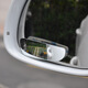 FGHGF Car petit rétroviseur rond Inversion Miroir Haute définition Miroir à bouée aveugle réglable High-définition Verre Verre de ventilateur grand angle grand angle Auxiliaire Miroir de vue 070 Small Round Mirror en forme de ventilateur (ajustement)