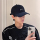 Meman Baseball Cap для мужчин и женщин Тот же летняя солнцезащитная шляпа для мужчин и женщин, мужская модная бренда Sun Speration и осень Большой Головой округ, показывающий лицо маленького утенка Кэп Хаки М обычный размер [56-59 см]]