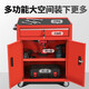 Yiming Hardware Tools Tin Cabinet Workshop Accessories Storage Rack Drawer Parts Box Multifunctional Thickened Repair Turnover Box Red Single Drawer Tool Cabinet (Casters with Lock)