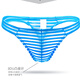 Jiaomei Wangduo Men de sous-vêtements pour hommes String en maille, lumière sans marque et trousseurs en T sec, gros sacs, string exposé à la hanche à la hanche, vert m