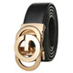COW belt men's automatic buckle genuine first-layer cowhide belt casual jeans business belt C-858 gold