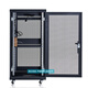 Datang ANPU Network Cabinet 1,2 mètres de haut 22U Capacité 22 pouces Plaque en acier épaissie de moteur faible de 19 pouces, y compris une facture spéciale de 13%, taille 1200 * 600 * 800 K16822B (porte plate + épaissie + alimentation à huit ports améliorée)