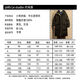Aemape Retro Winter-Baumwolljacke für Männer und Frauen tragen Jacquard Spleißen mit Kapuze-Jacke Trendy Brand verdickte warme Jacke für Winter M6636 Lila (Drei-Bar-Baumwolljacke) M [Empfohlen: 90-110jin [Jin entspricht etwa 0,5 kg]]
