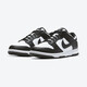 Nike (Nike) Herrenschuhe Dunk Low Retro Casual Shoes Low Top Panda Herren-Wear-resistente Freizeitschuhe Männer DD1391-100 Schwarz und Weißer Panda 42.5