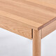 MUJI solid wood desk/(with drawer) table natural color width 120* length 60* height 75cm
