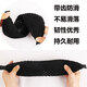 Rongxia wide-brimmed hairband, hairpin, hairpin to cover white hair, female internet celebrity covering artifact, toothed anti-slip hair bundle, black temperament