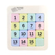 Mixing Bear Macaron Huarongdao educational toy car digital children's three kingdoms puzzle 7-10 years old training thinking girl 6*6 234567810-9-11 years old children's birthday gift