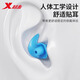 Xtep swimming earplugs are waterproof, non-soundproof, professional bathing, anti-otitis media, adult shampoo, ear anti-water artifact, elegant gray, one pair of earplugs, one size fits all