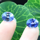 Ancient Ran cultivated sapphire 8A grade tanzanite loose stone oval cornflower blue ring surface loose diamond stone color treasure Tanzanite 10x12mm