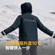 波司登【反季】极寒羽绒服鹅绒男女情侣款短款连帽加厚商场同款户外外套 【店长推荐】中山青/黑色587A M 165/88A 体重约120-140斤