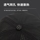 Muchston Hut Herren Baseball Cap Mesh Schnell trocknen atmungsaktive Baseballkappe Outdoor Sonnenschutzhaube Fischerei Bergsteiger Sonnenhut Schwarz One Größe (Größe kann eingestellt werden)
