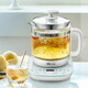 Bear health pot household multifunctional fully automatic thermal insulation thickened glass bird's nest pot health office small scented tea brewer constant temperature electric kettle with filter tempered glass panel (no filter) YSH-C15F1 1.5L
