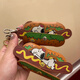 Ficcoton Snoopy Cartoon kleiner Schlüsselbeutel Key Chain Haushalt Key Lagern Sie die universelle Schutzschutzabdeckung [Schlüsselbeutel] Snoopy verbessert - verdicktes Material und Verschleiß resistent