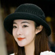Schöne Frauenstraße cooler Top -Top koreanischer Stil faltbarer Sonnenschutzhut Sommer Strickfischer Hut Frauen Spring Britisch -Toper Casual Hundert Beige