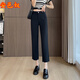 Anyinu Frühlings- und Herbst neue Freizeithose Frauenanzug Frauen kleiner neun Kubische Straße Hosen Hochwait Professionelle kleine Beinhose 9227 Aprikose M.