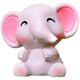 Cartoon Baby Elefant Ornamente süße Cartoon Baby Elefant Elefant Model Blindbox Spielzeug Desktop Mini Simulation Tiersitzung Süßes Baby Elefant (einfaches Outfit
