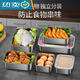 
Stainless steel square plate with lid fresh-keeping box braised dishes thickened square plate neck plate cold dishes flat bottom steamed dishes with lid multi-purpose small extra thick 13559PP lid 1