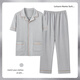 BSTB [extra large size] 7XL super large cotton trousers half-sleeved pajamas for men summer fat man plus fat plus size 300 Jin [Jin equals 0.5 kg] fat black HD12004 short-sleeved trousers suit 4XL150-180 Jin [Jin equals 0.5 kg]