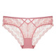 Peitsche Hasen Unterwäsche sexy bequeme hohle Frauen mit niedriger Taille verführerische Spitze Dünne atmungsaktive Slips Bogen 9216nk-grau M (geeignet für Gewicht 95-115jin [Jin gleich 0,5 kg]))